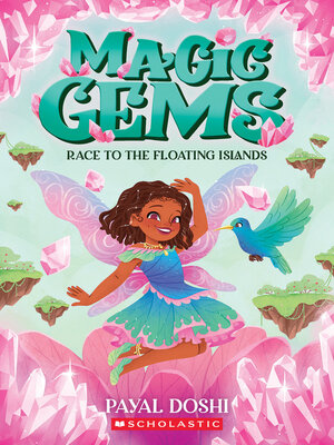 cover image of Race to the Floating Islands (Magic Gems #3)